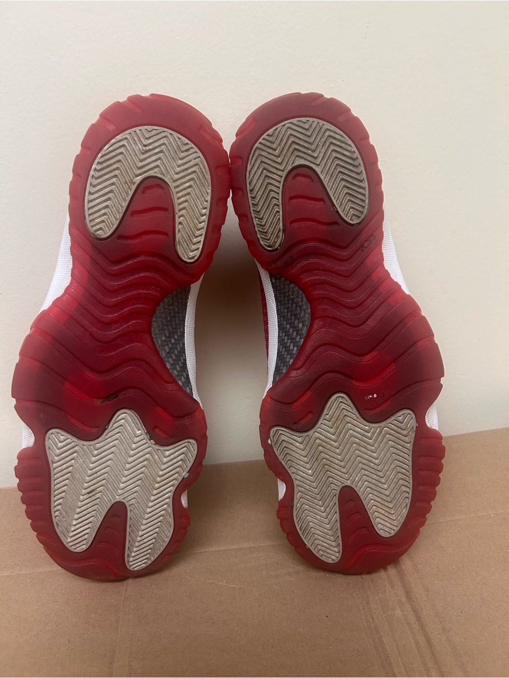 Air Jordan Gym Red Woven Future Sneakers - Picture 7 of 10